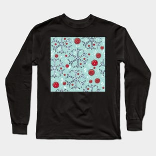 Snowflakes Long Sleeve T-Shirt